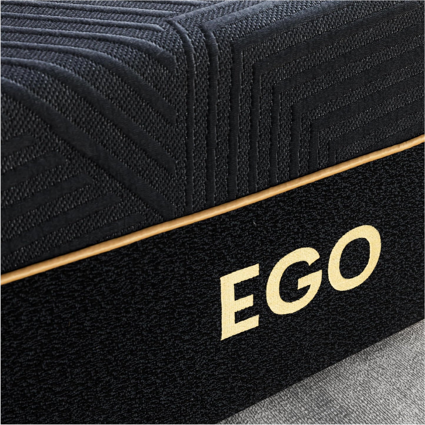 Firm Queen Memory Foam Mattress – 14", Black