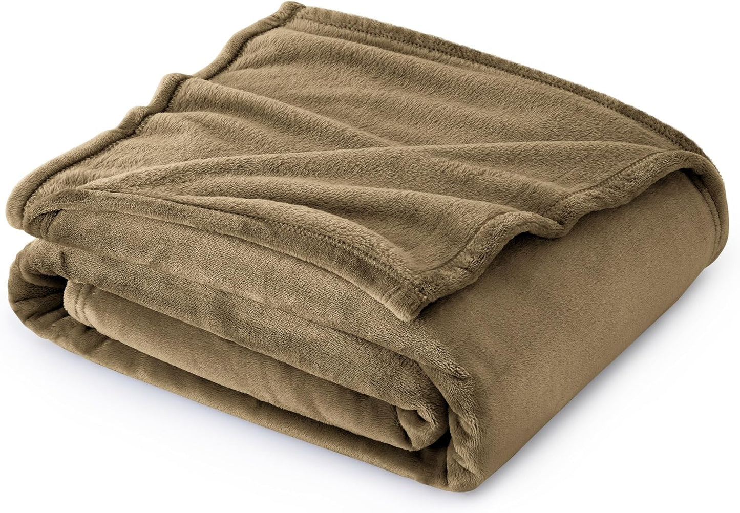 Bedsure GentleSoft Fleece Blanket – King, Grey