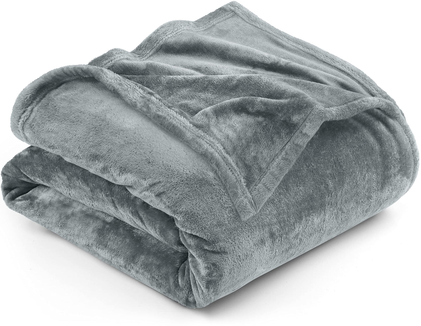 Utopia Bedding Grey Fleece Blanket