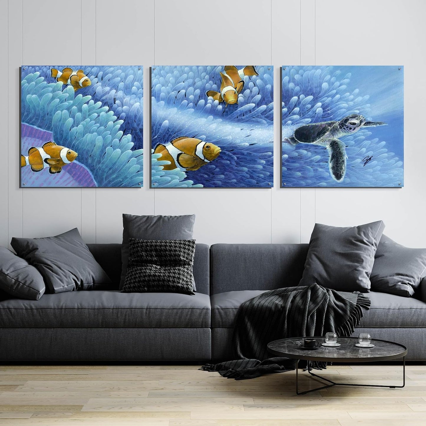 Epic Art 'The Journey Begins' 3-Piece Wall Art