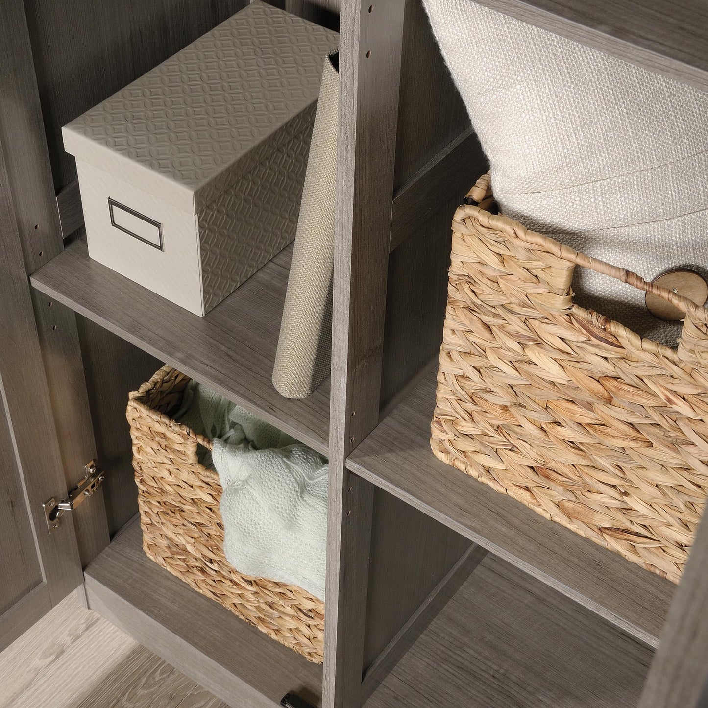 Sauder Select Storage Cabinet/ Pantry cabinets, White finish