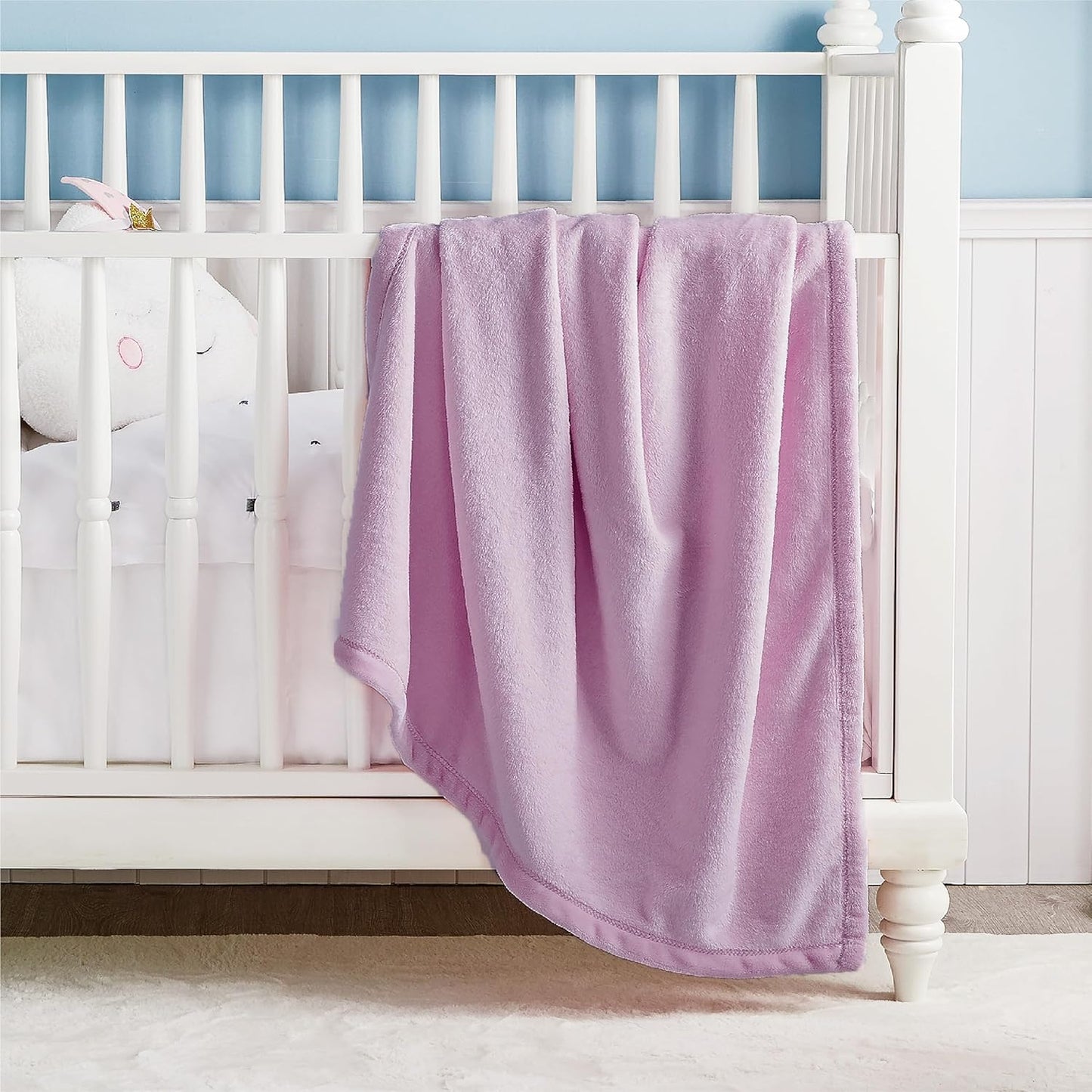 Bedsure GentleSoft Fleece Blanket – King, Grey