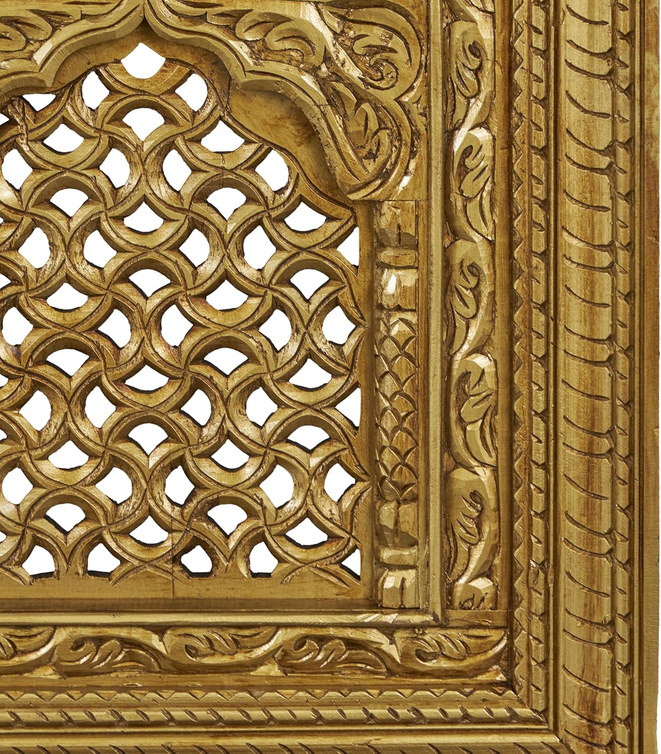 Deco 79 Mango Wood Wall Sculpture