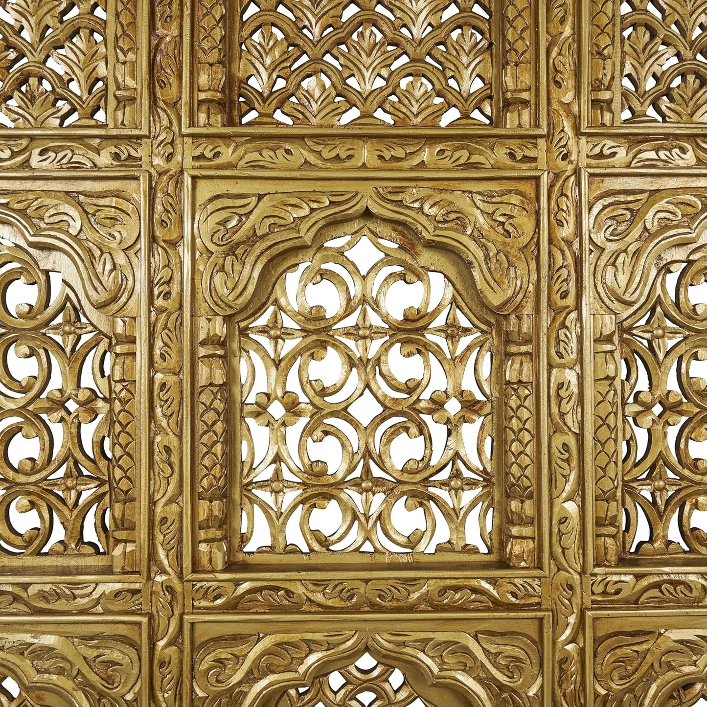 Deco 79 Mango Wood Wall Sculpture