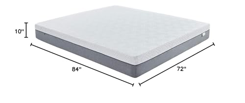 Novilla 12" Twin Gel Memory Foam Mattress