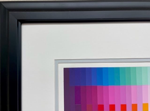 Yaacov Agam Magic Rainbow Silkscreen Art