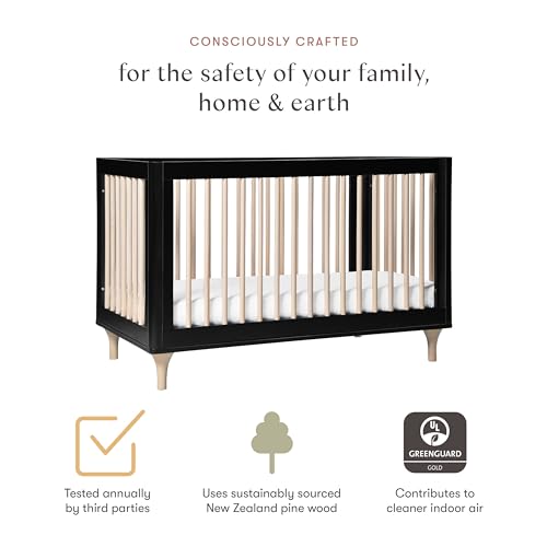 Babyletto Lolly 3-in-1 Crib – Canyon/Washed Natural
