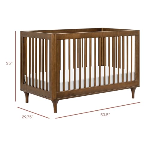 Babyletto Lolly 3-in-1 Crib – Canyon/Washed Natural