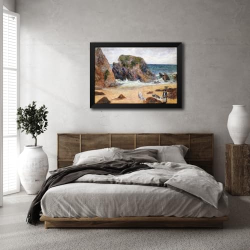 Gauguin Cows on the Seashore Canvas 24"x18"