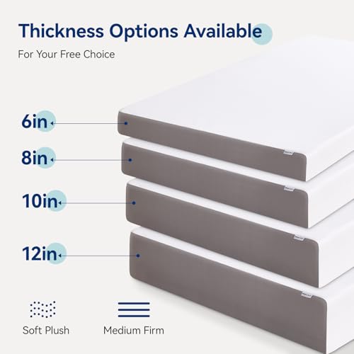 Amazon Basics 12" Twin Memory Foam Mattress
