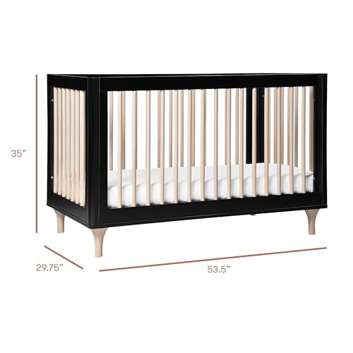 Babyletto Lolly 3-in-1 Crib – Canyon/Washed Natural
