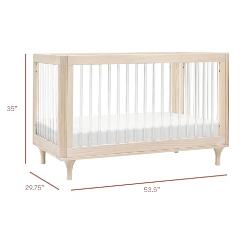 Babyletto Lolly 3-in-1 Crib – Canyon/Washed Natural