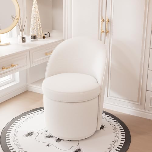 YOUTASTE Swivel Vanity Benches Set of 4