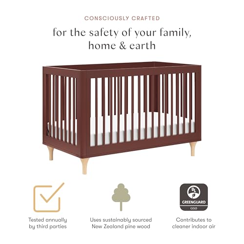 Babyletto Lolly 3-in-1 Crib – Canyon/Washed Natural