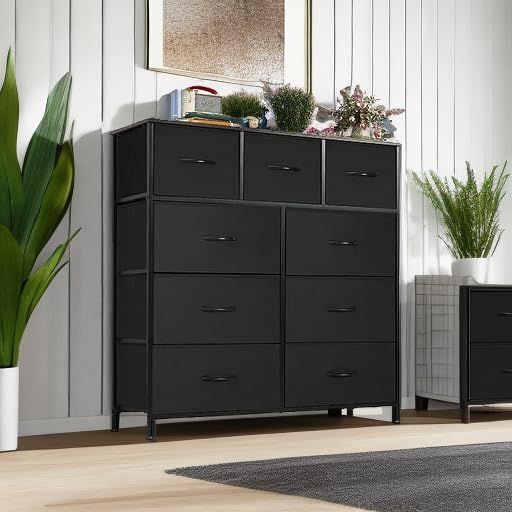 OLIXIS 7-Drawer Dresser, White