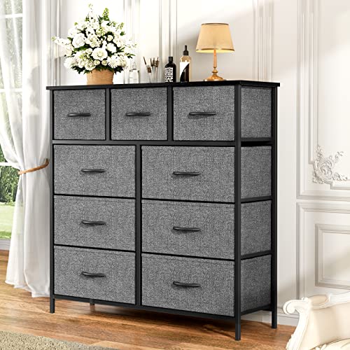 OLIXIS 7-Drawer Dresser, White
