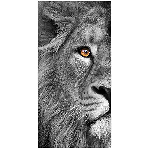 King of the Jungle Glass Wall Art