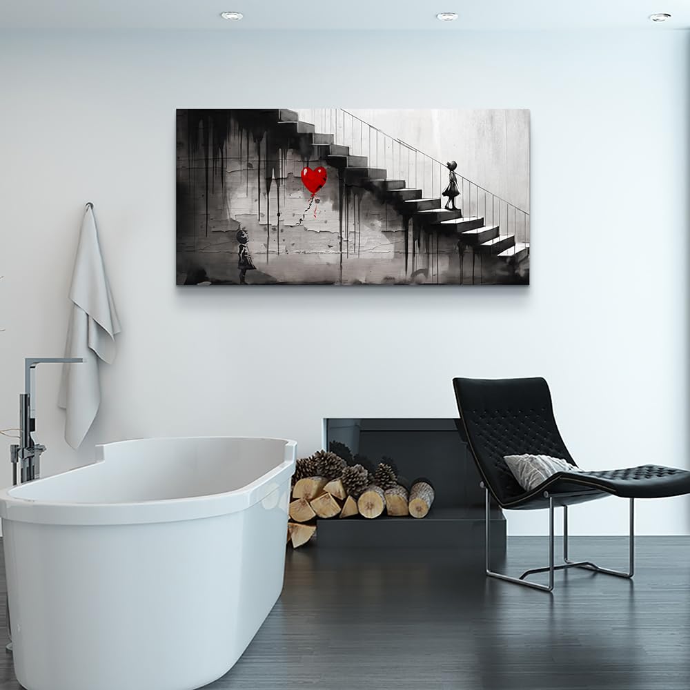 Lapremoly Black & White Tree Canvas Wall Art