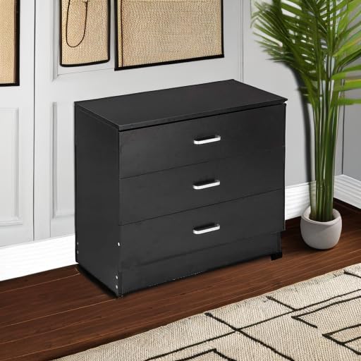 Karl Home White 3-Drawer Dresser/Nightstand