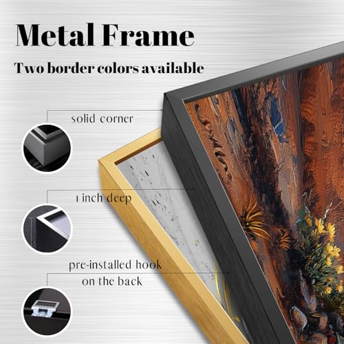 Agave Western Wall Art, 74"x40", Framed