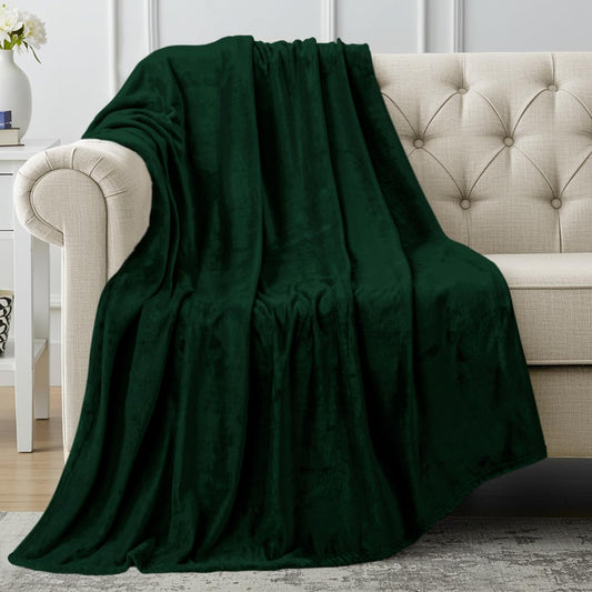 Utopia Bedding Grey Fleece Blanket