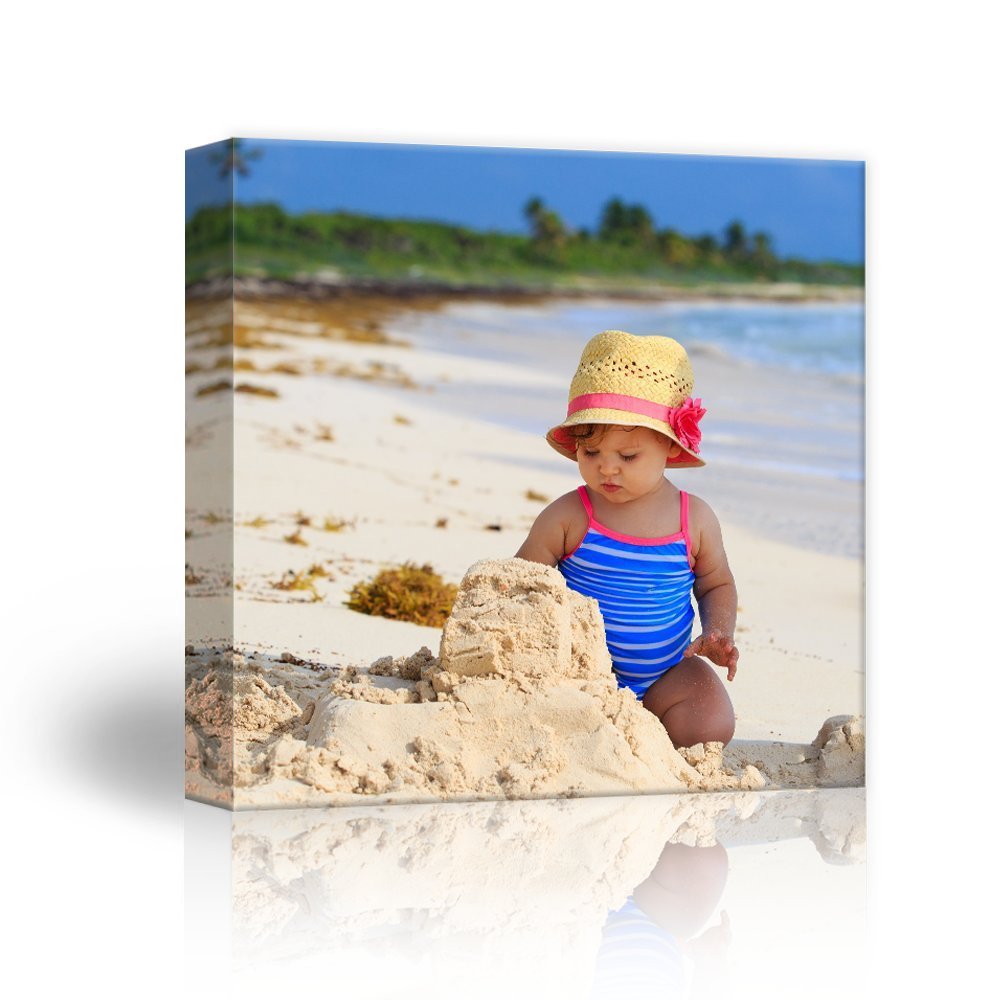 wall26 Personalized Photo Canvas Print 16"x24"