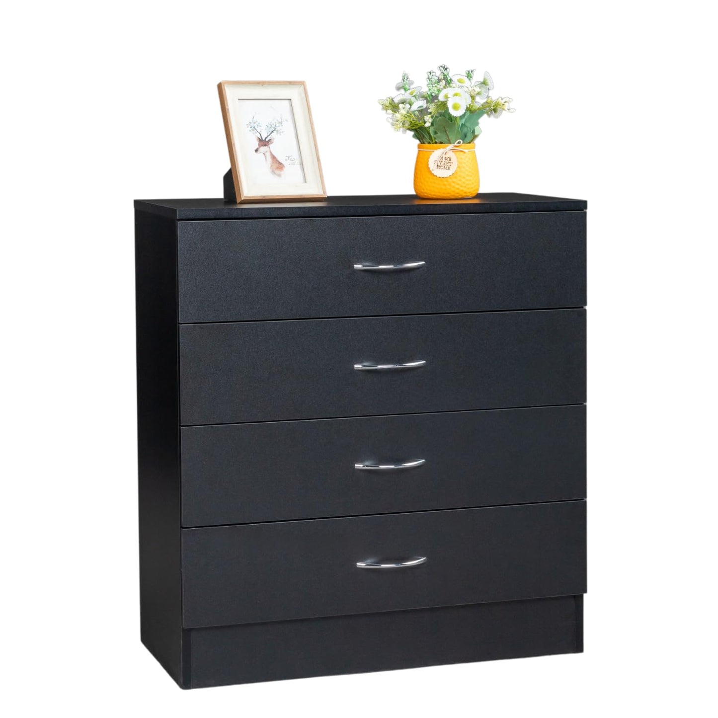 Karl Home White 3-Drawer Dresser/Nightstand