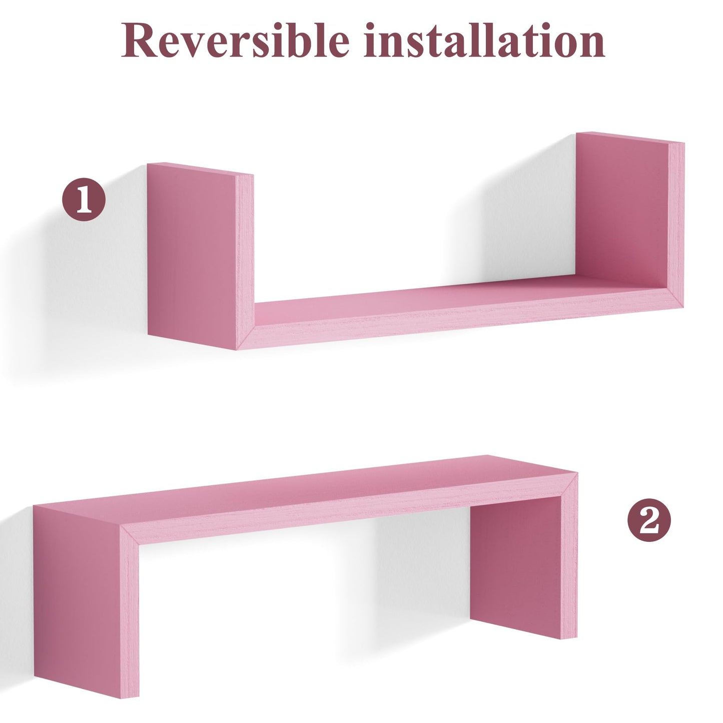 SRIWATANA Floating Shelves 5-Pack