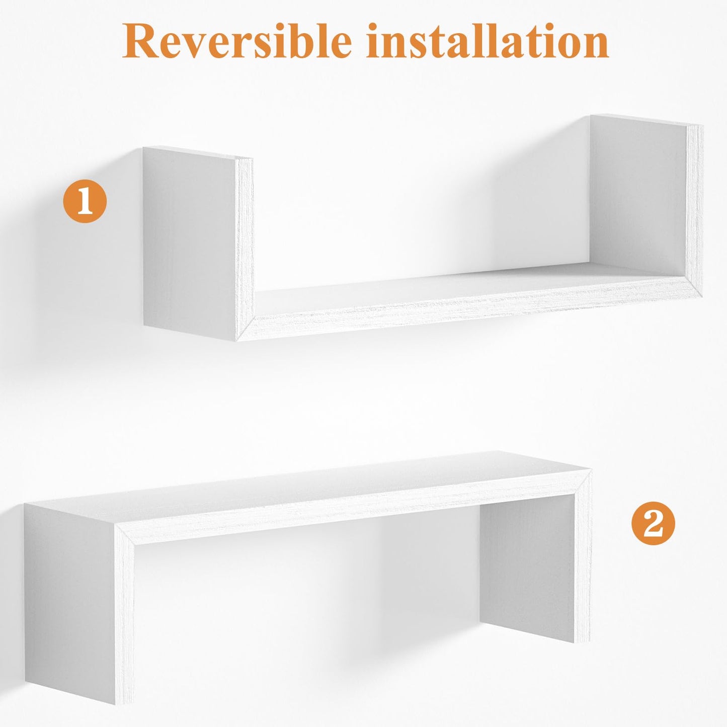 SRIWATANA Floating Shelves 5-Pack