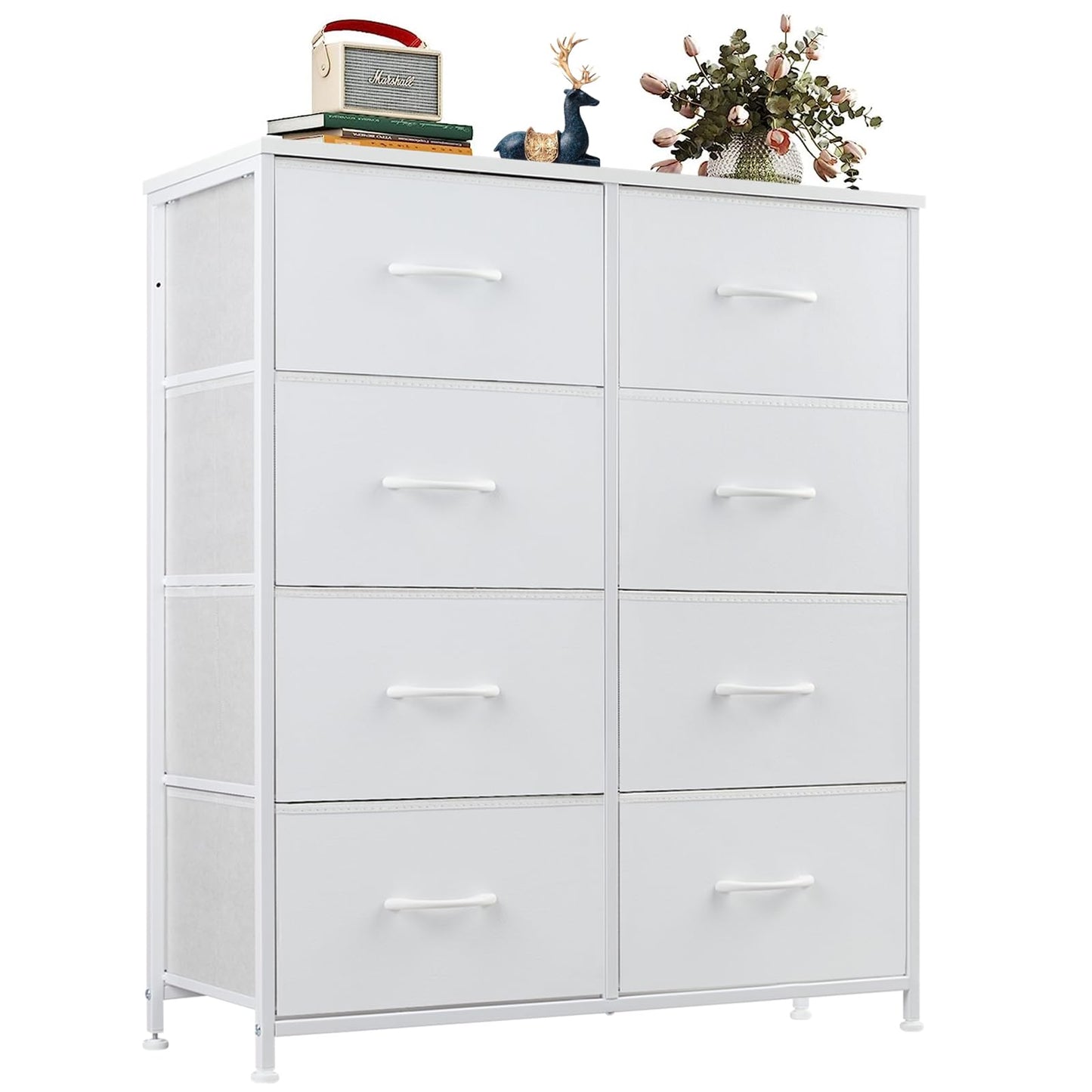 OLIXIS 7-Drawer Dresser, White