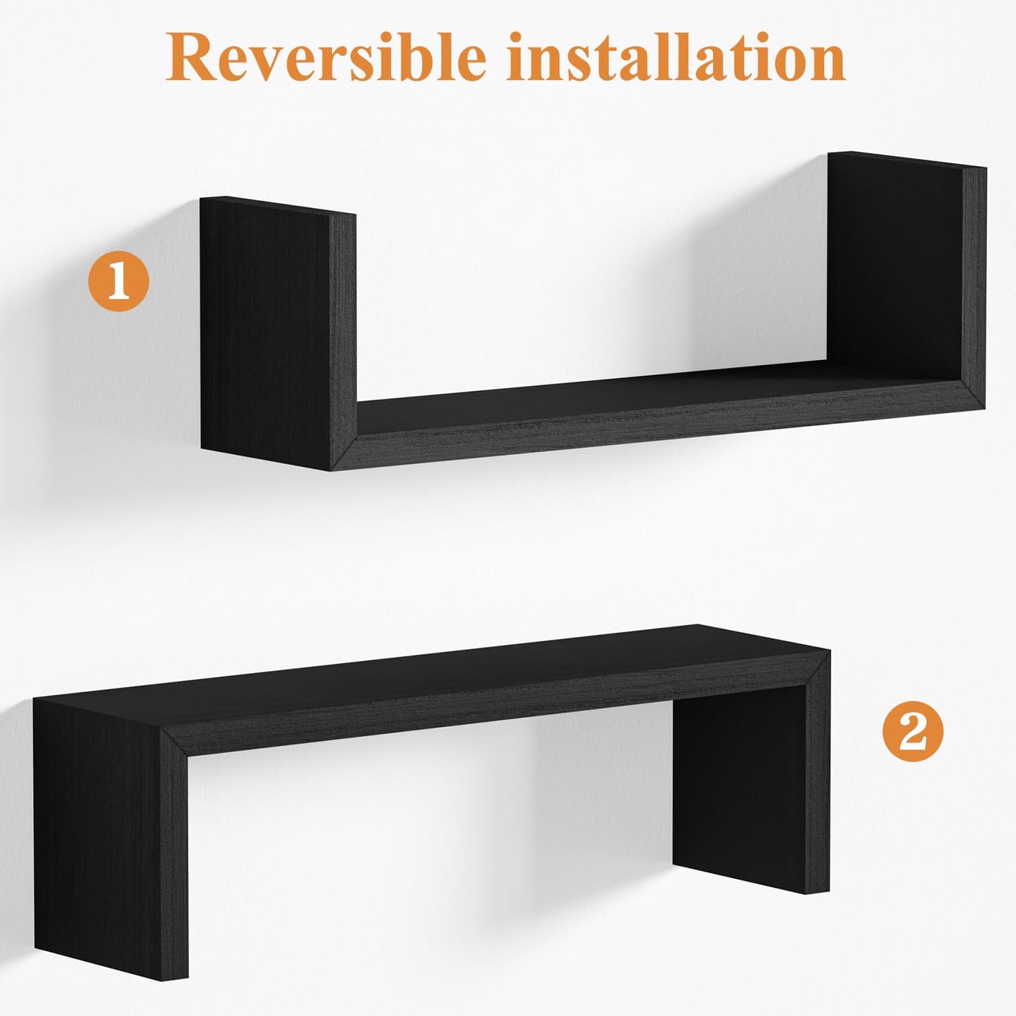 SRIWATANA Floating Shelves 5-Pack