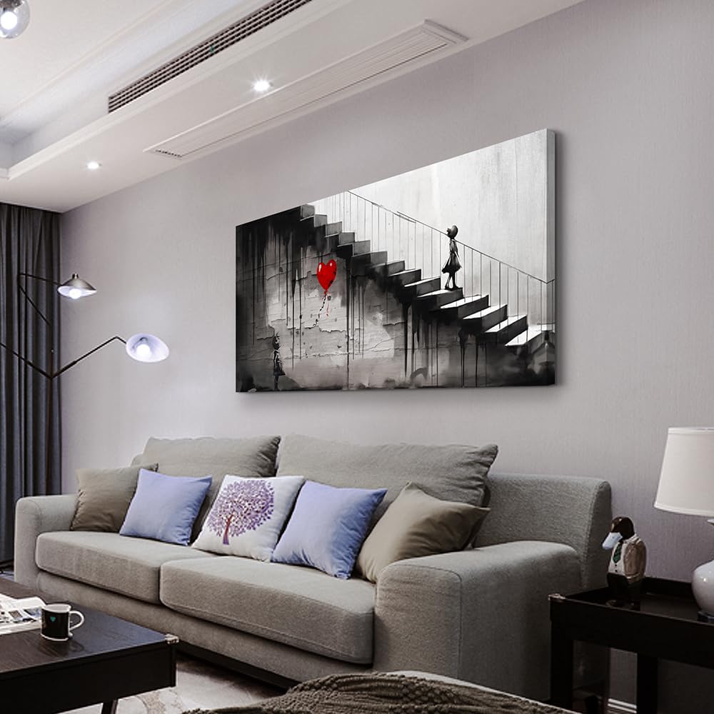 Lapremoly Black & White Tree Canvas Wall Art