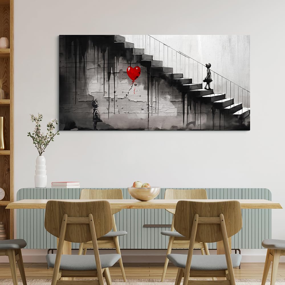Lapremoly Black & White Tree Canvas Wall Art