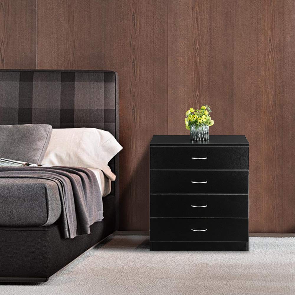 Karl Home White 3-Drawer Dresser/Nightstand