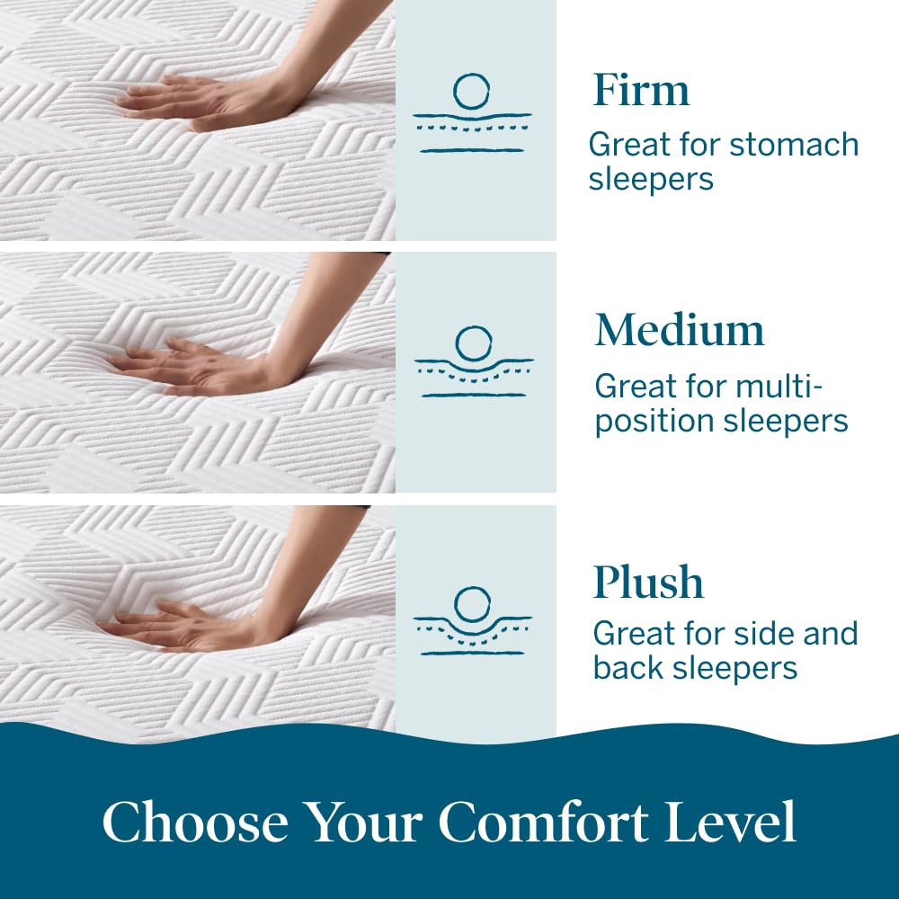 LUCID 12" Twin Memory Foam Mattress