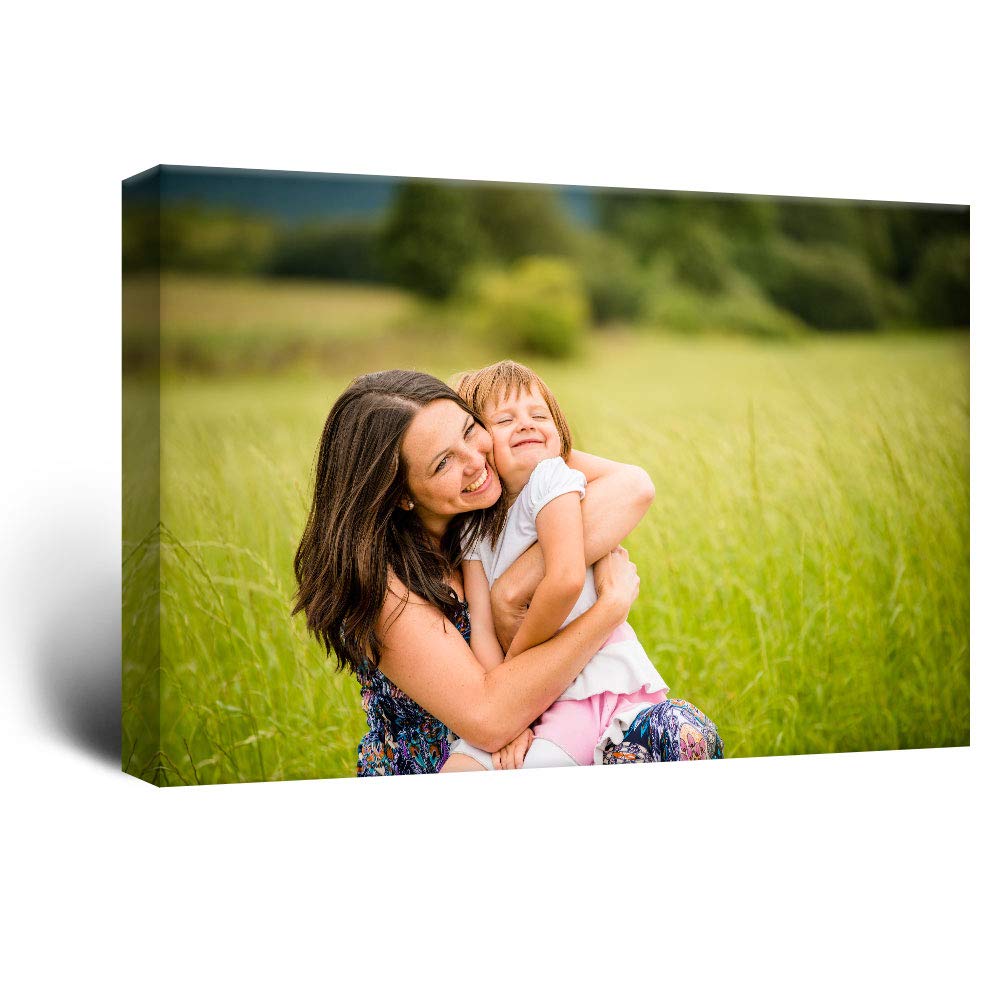 wall26 Personalized Photo Canvas Print 16"x24"