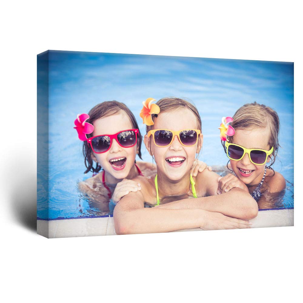 wall26 Personalized Photo Canvas Print 16"x24"