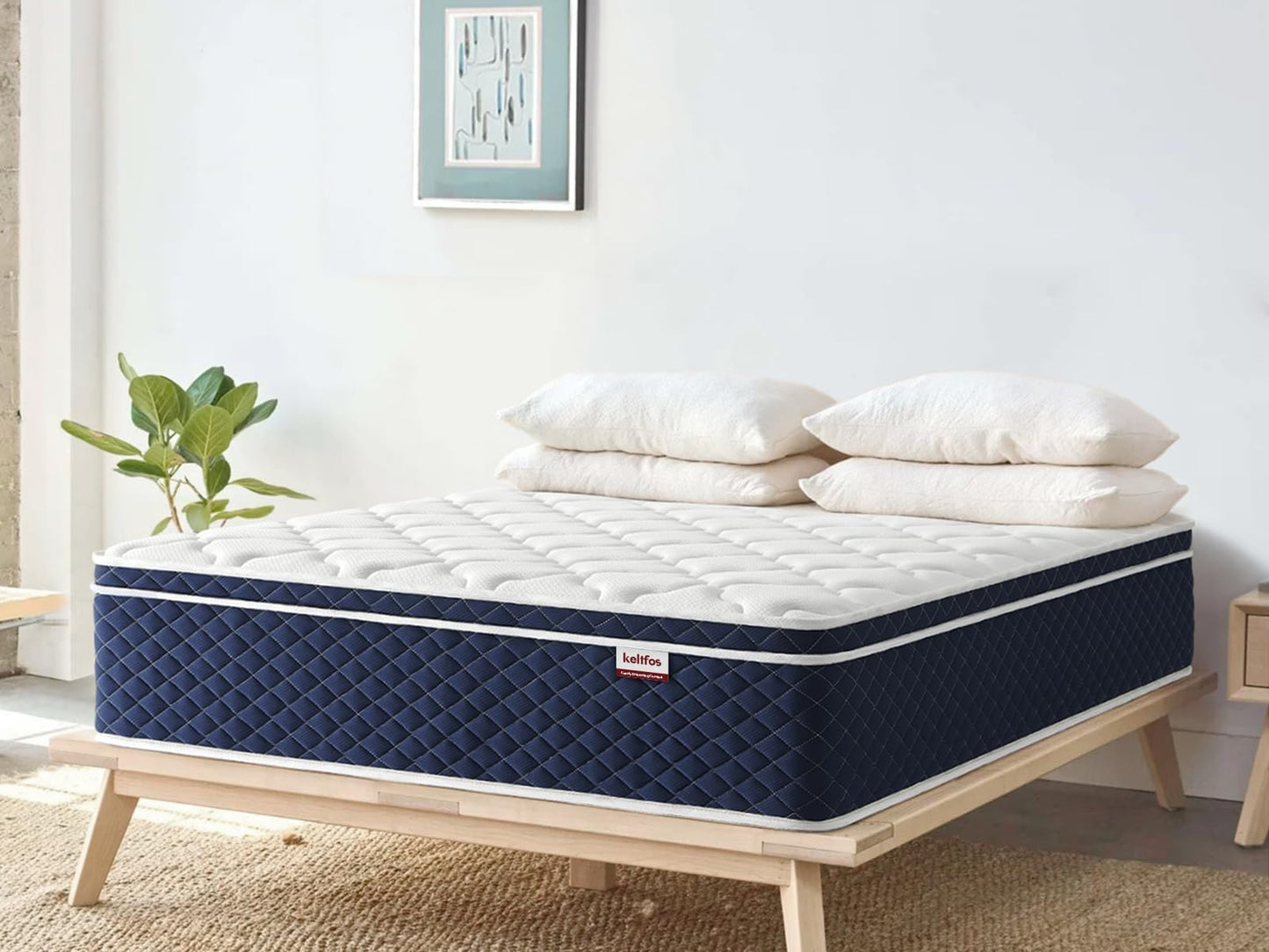 Twin 12" Gel Memory Foam Hybrid Mattress