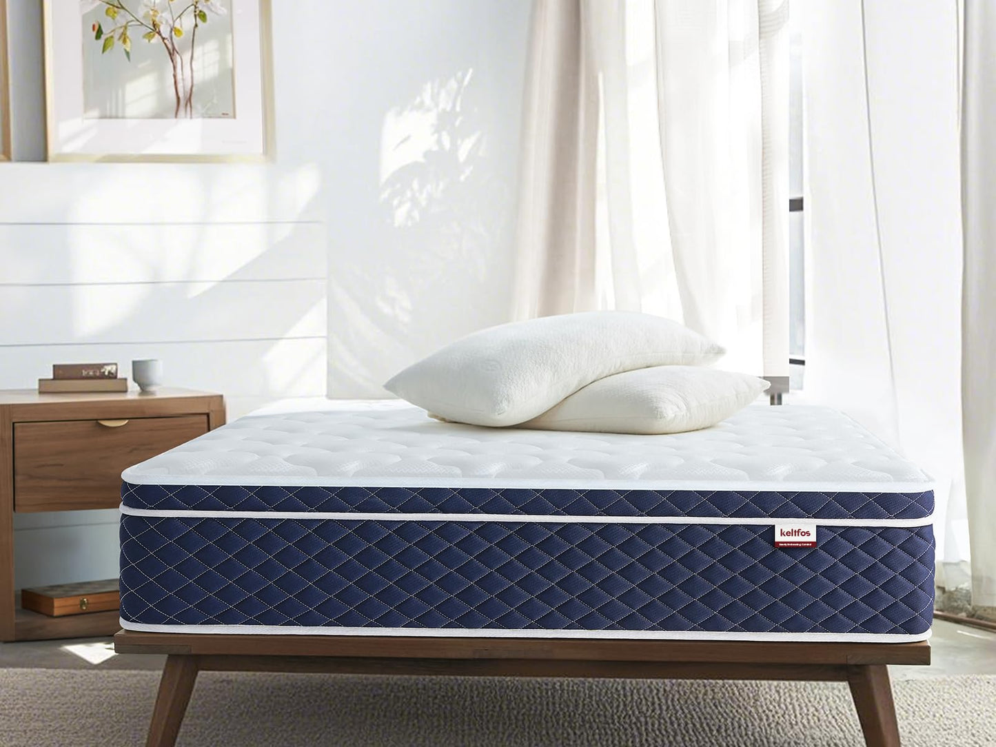Twin 12" Gel Memory Foam Hybrid Mattress