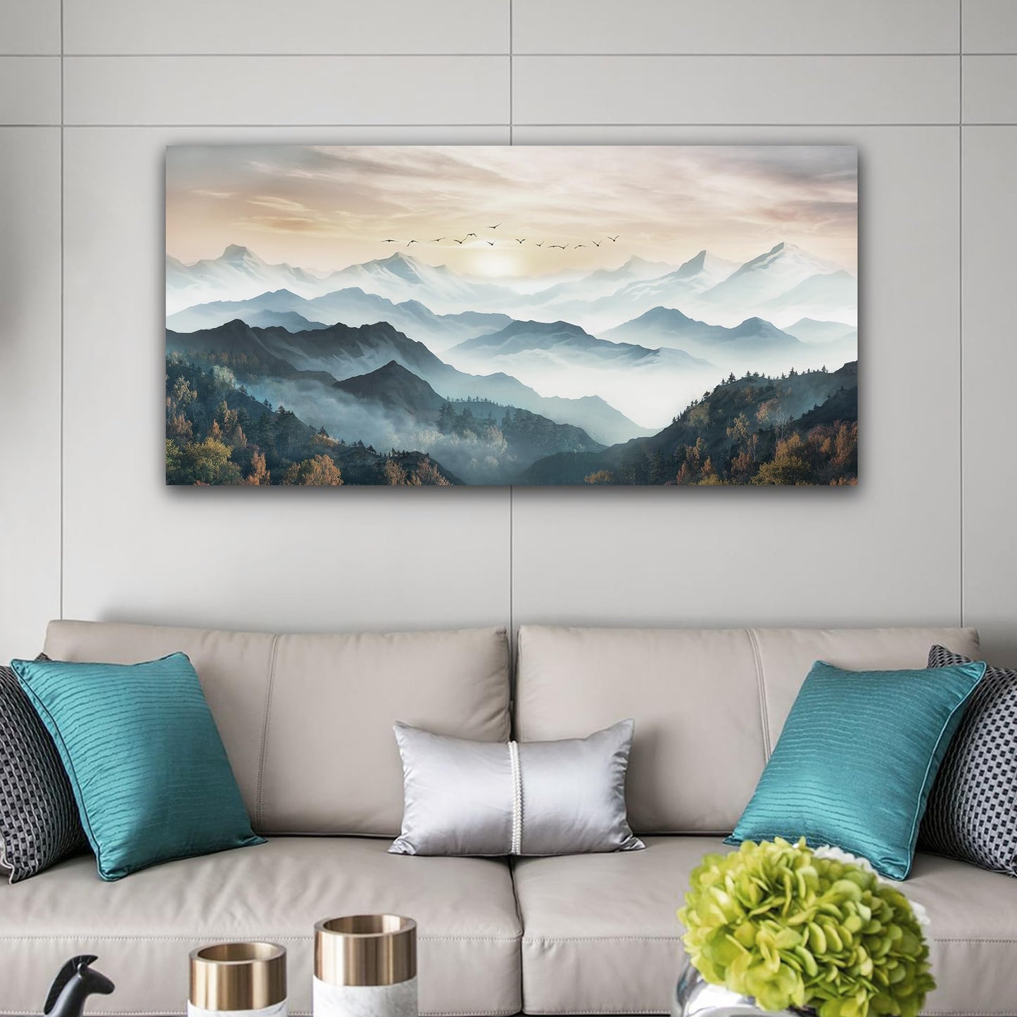 Lapremoly Black & White Tree Canvas Wall Art