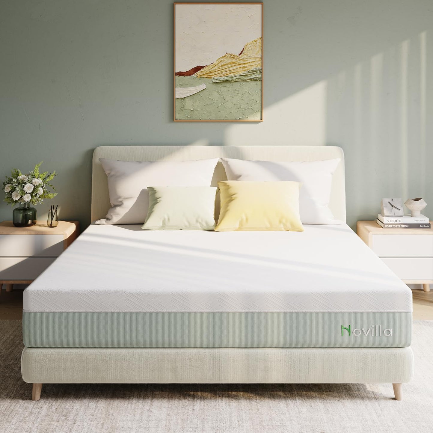 Novilla 12" Twin Gel Memory Foam Mattress