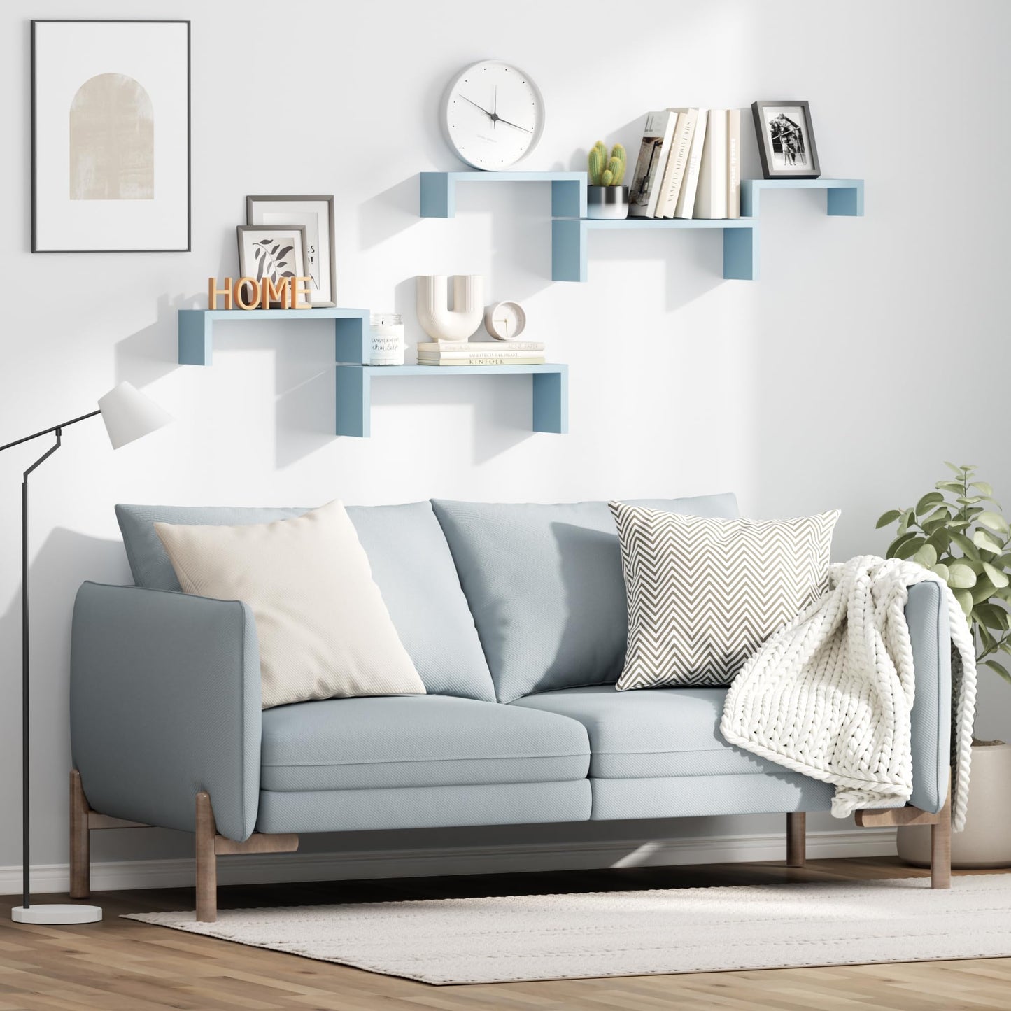 SRIWATANA Floating Shelves 5-Pack