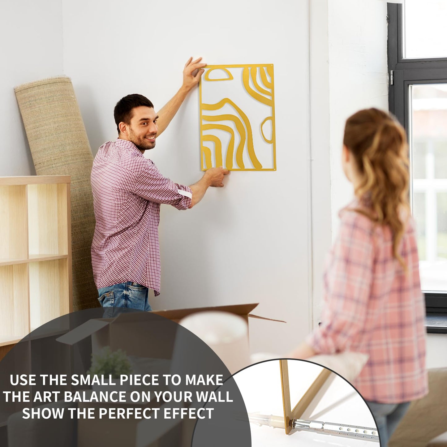 Art3d Metal Wall Art Set of 4