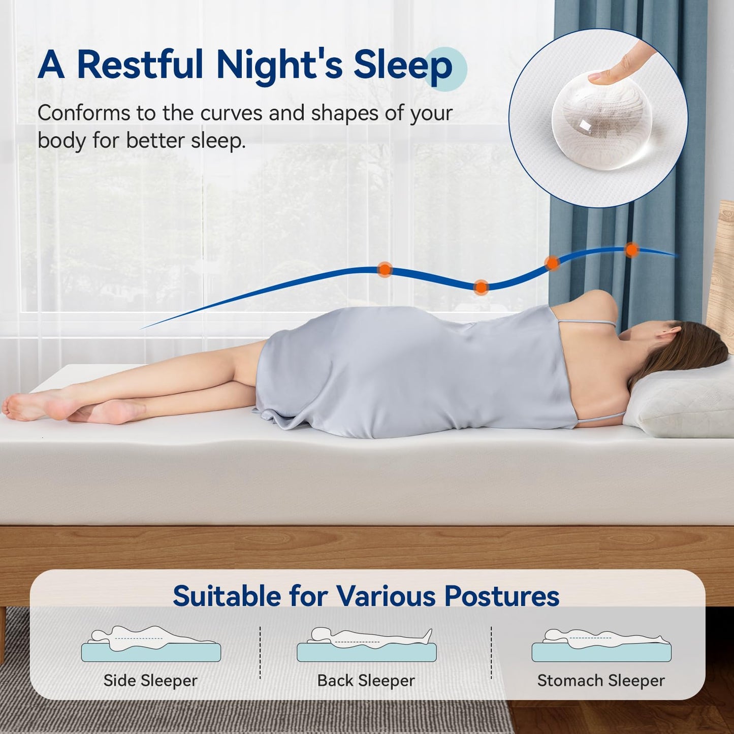Amazon Basics 12" Twin Memory Foam Mattress