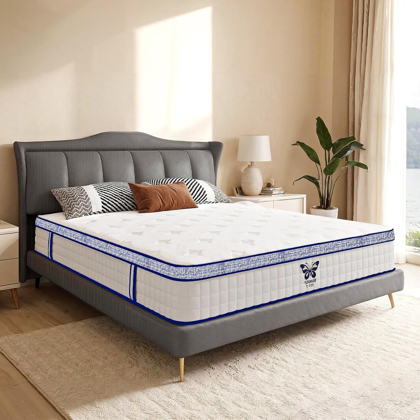 12" Full Pocket Spring Mattress