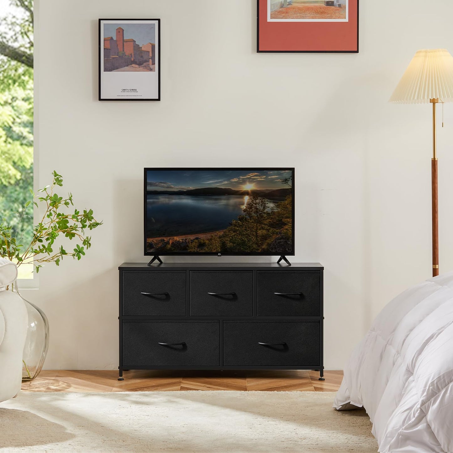 OLIXIS 7-Drawer Dresser, White