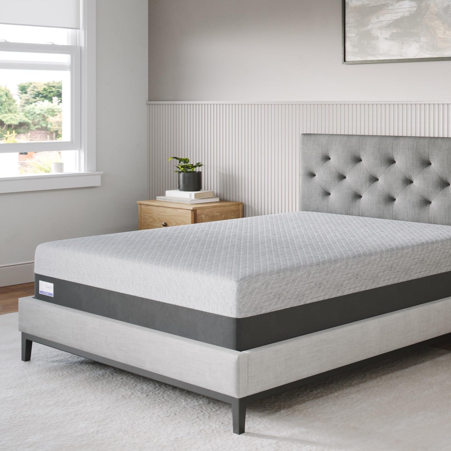 Gel Memory Foam Mattress – Twin, 12" Soft