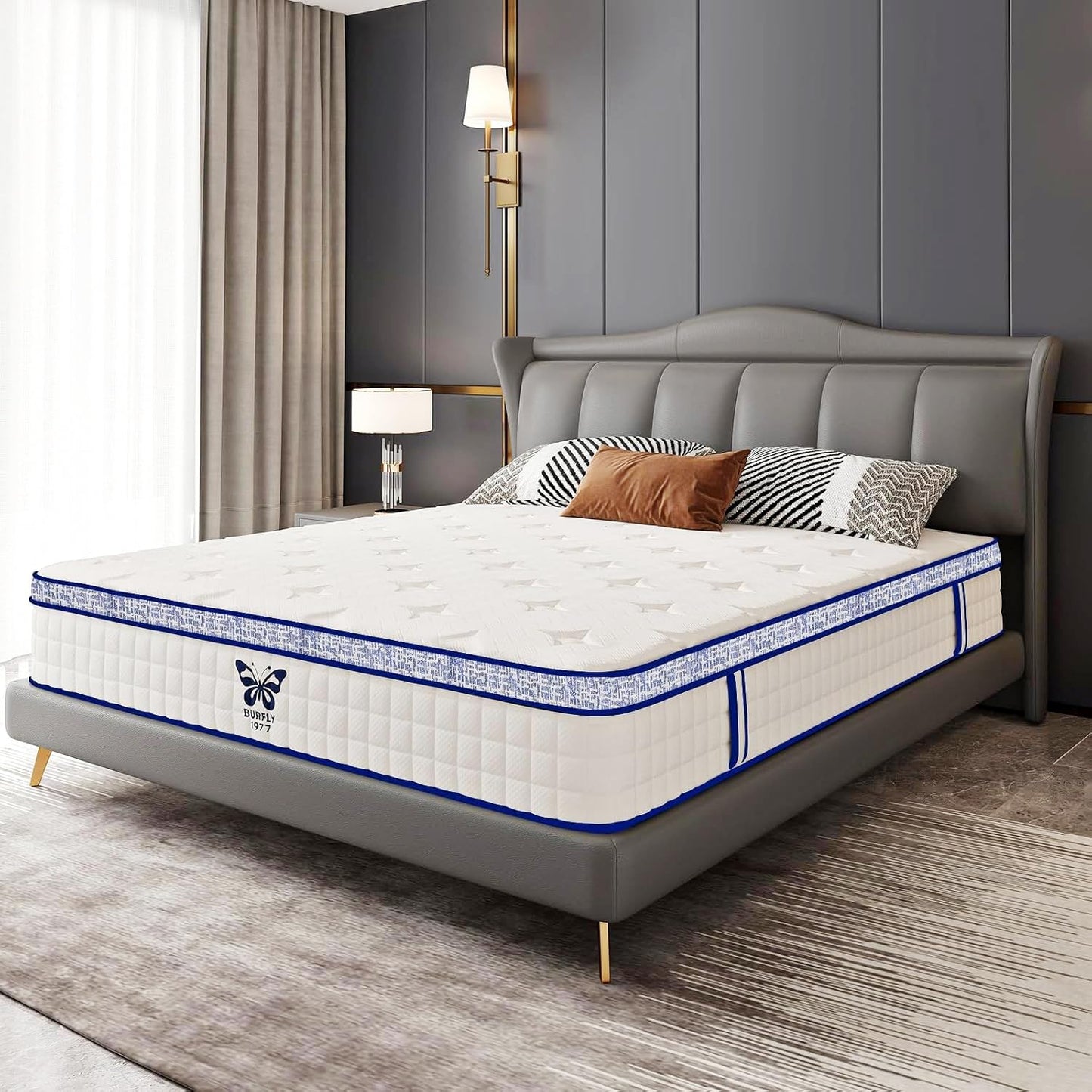 12" Full Pocket Spring Mattress