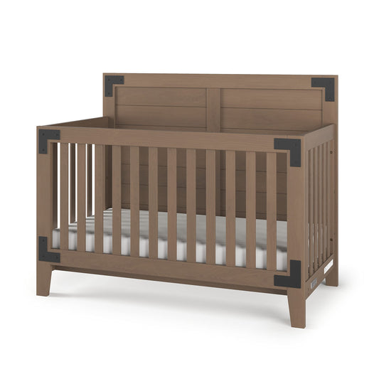 Child Craft Lucas 4-in-1 Convertible Crib – Nutmeg