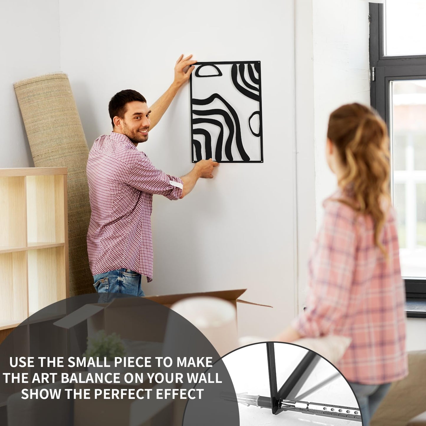 Art3d Metal Wall Art Set of 4